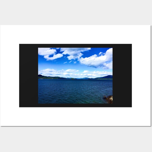 Lake George scenic vista Wall Art by Dillyzip1202